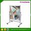 wholesales picture easy moving display rack