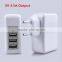 CE,RoHS approved fast charging 5V 4.5A 4 usb port mobile travel charger