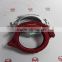 baked snap clamp for 5 inch pipe coupling