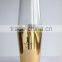 600ML stainless steel Gold plating Boston Shaker