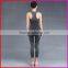 Slimming Stretch plain women sport fitness waist leggings with tank tops suit                        
                                                Quality Choice