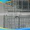 Industry foldable steel wire basket for Warehouse Storage