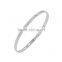 Memories Bangles with Customize Design Word 'LIVE WHAT YOU LOVE' with 4mm/7mm Width