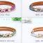 fashion simple ladies and women's snakeskin pattern crown buckle all-match slim decoration waist belt