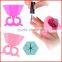 Eco-friendly silicone nail polish bottle holder