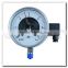 High quality 6 inch 150mm all stainless steel bottom connection pressure gauges with electrical contacts