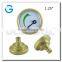 32mm brass material natural gas pressure gauge