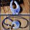 Chinese Blue and White porcelain drop necklace