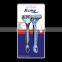 Disposable triple blade shaver razor HX-X349L
