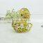 Hollow out metal jewelry gift box for women
