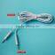 Physical therapy durable Tens lead wire for massage equipment with 2.5mm DC plug