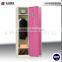 pink metal lockers double door small locker for kids