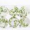Top fashion different types Beautiful Gold painted patterns christmas plastic ball with good offer
