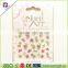 latest and fashionable nfc art nail sticker ,nail sticker