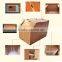 1 person Hemlock Solid Wood Type finnish half body home sauna
