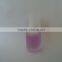 16ml empty square nail polish glass bottle cap with brush, custom made nail enamel polish bottles