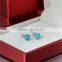 Aquamarine Or Cubic Zirconia Gemstone Earrings For Young Girl