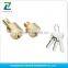 Round high security door double safe mortise cylinder lock tyeps Chrome plating finishing length 40-120mm 6pins