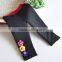 Free Shipping Three Little Flower Clip Cotton Pants For Kids