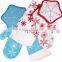 printed cotton kitchen towel set wholesale oven mitten & pot holder christmas design or everyday design
