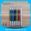 5 in 1 multifunctional stylus touch ballpen with screwdriver, spirit level and ruler