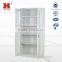 Xinhui office furniture use swing door steel cupboard ,metal file cabinet,glass door cabinet