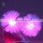 New special led fluffy string ball light for outdoor christmas decoration