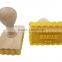 rectangle shapee silicone cookie stamp