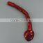Sequins Halloween devil horns headband tail bow three-piece suit fancy dress