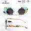 Pink cat eye flower Children wholesale girls sunglasses latest fashion