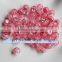 Hot Selling Charming 8MM Transparent Acrylic Loose Spacer Resin Beads Online Wholesale Craft DIY