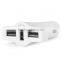 (JS-B09)3XUSB 5.0A/5.2A colorful portable car charger adapter for iphone 5s charger