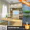 Modern Furniture Design Study Table And Colorful Wooden Kids Bookshelf