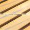 WPC 1.5m length yellow garden anti-uv smooth chairs