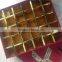 Chinese elements chocolate box with ribbon for wedding invitation