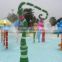 Fiberglass amusement water park of water spray toys