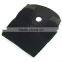 Black Elastic Neoprene Knee Brace Fastener Support