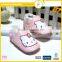 Hot sale very soft sole cute lovely printing baby kids moccasins cheap fake leather shoe