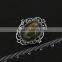 925 sterling sliver vintage style antiqued silver oval labradorite brooch fashion women brooch jewelry 6530012