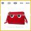 hot sale navy korea simple pure pu leather women fashion shoulder tote bag beach bag