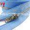 3# White Gold Teeth Metal Zipper
