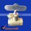 Machined brass casting bolt