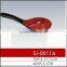 Round plastic spoon