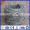 galvanized and pvc coated barbed wire