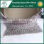 New stainless steel style pan cookware chainmail scrubber