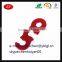 High quality red Outdoor Tightener Cord Rope Guyline Adjuster