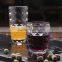 300ml/10oz heavy tank old fashion emboss glass cup