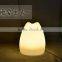 Colorful animal silicone Nightlight USB charging Nightlight Color changing cartoon colorful lamp Cat desk lamp