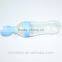 Food safe eco-friendly BPA free spoon type baby spoon with food dispenser