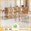 TH396-1 Marble Stainless Steel Rose Gold Dining Table